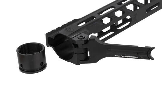 13.8in Fortis Switch Mod 2 AR-15 handguard accepts M-LOK accessories and includes the proprietary barrel nut